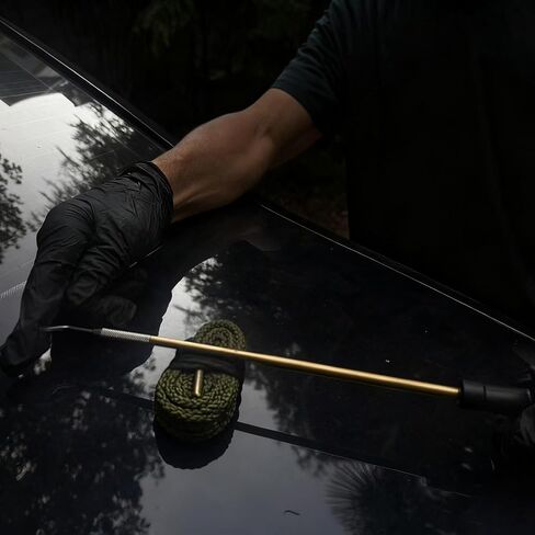 Pistol Cleaning Kit, Pocket-Sized Handgun Cleaning Kit, Single Caliber with Bore Brushes, Safety Flag & More in Saudi Arabia