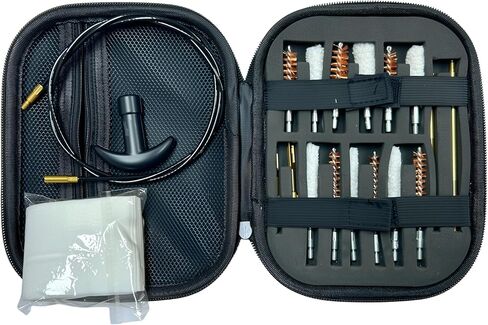 Gun Cleaning Kit Universal for Guns, Rifle Pistol Shotgun Handgun Cleaning Kit Universal Gun Cleaning Kit Gun Accessories Brushes for All Caliber Guns. in Saudi Arabia