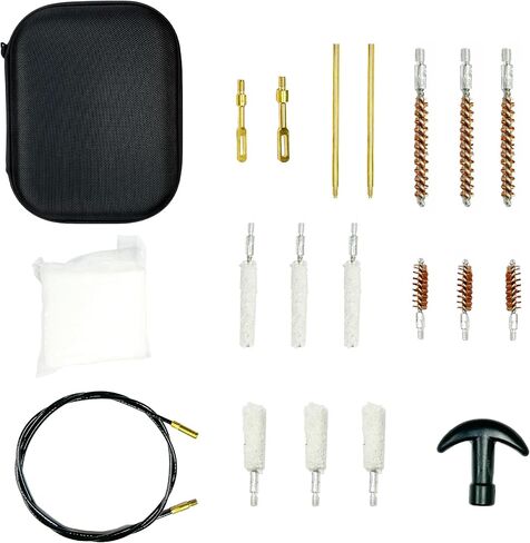Gun Cleaning Kit Universal for Guns, Rifle Pistol Shotgun Handgun Cleaning Kit Universal Gun Cleaning Kit Gun Accessories Brushes for All Caliber Guns. in Saudi Arabia