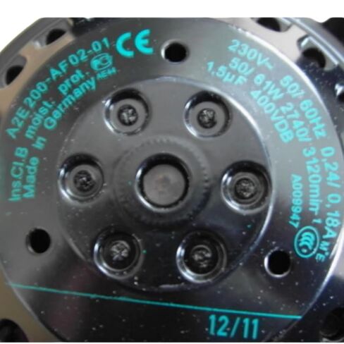 A2E200-AF02-01 230V 0.24/0.18A 50/61W 2740/3120RPM Cooling Fan 200mm in Kuwait