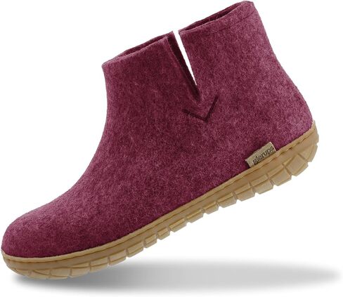 Glerups Wool Boot Rubber Outsole Grey/Grey Rubber EU 41 (US Men's 8, Women's 10) Medium in Saudi Arabia
