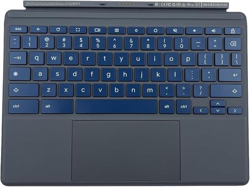 لوحة مفاتيح لوحية تعمل باللمس باللون الأزرق الأمريكي لجهاز HP Chromebook X2 11-DA 11-da0023dx TPN-H101K in Kuwait