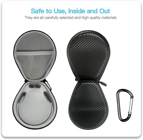 Compatible for Shokz Case,Hard Travel Bag Compatible for Aftershokz Aeropex AS800,Shokz OpenRun Pro,OpenSwim,OpenSwim Pro,OpenRun,OpenRun Mini,OpenComm Bone Conduction Headphones in Saudi Arabia