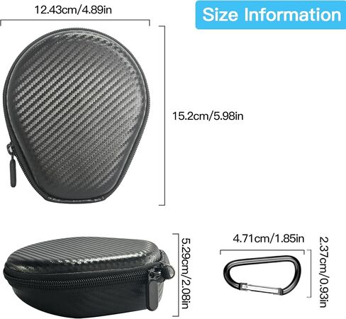 Compatible for Shokz Case,Hard Travel Bag Compatible for Aftershokz Aeropex AS800,Shokz OpenRun Pro,OpenSwim,OpenSwim Pro,OpenRun,OpenRun Mini,OpenComm Bone Conduction Headphones in Saudi Arabia
