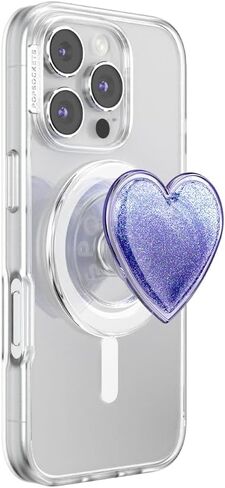 PopSockets Phone Grip for MagSafe with Kickstand, Magnetic Stand, Swappable Top, Secure Hold for iPhone MagSafe Cases, Phone & Tablet Grip in Saudi Arabia