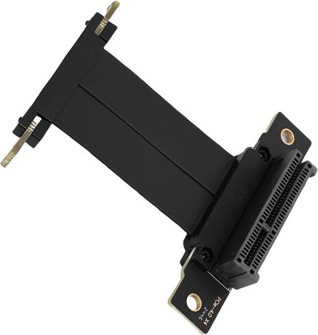 VBESTLIFE PCIe 4.0 X4 Riser Cable for M.2, WiFi, Firewire, USB, Sound Cards, etc, 90 Flexible GPU Graphics Card Extension Cable (10cm) in Saudi Arabia