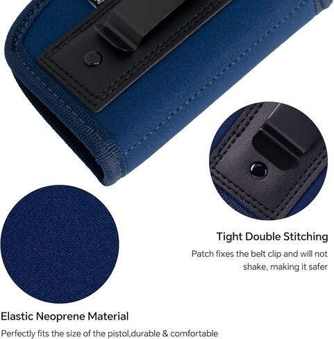 حافظة حمل مخفية مع حافظات مسدس ضوء الليزر للرجال والنساء حافظة مسدس IWB عالمية تناسب معظم المسدسات مع مصباح يدوي ليزر in Kuwait