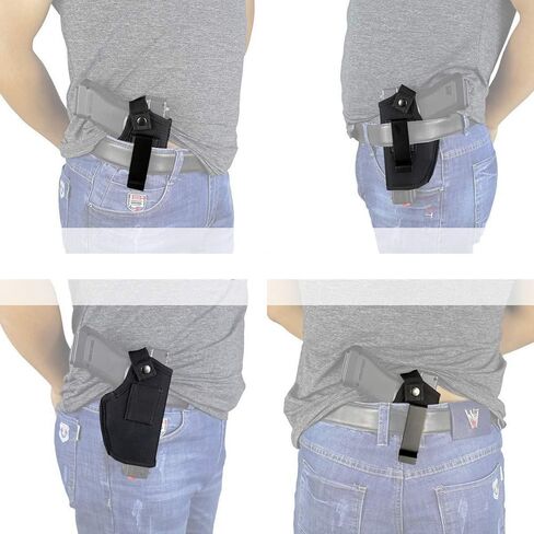 IWB/OWB Concealed Carry Pistol Holsters, Right/Left Hand Gun Holder Man/Woman Fits Glock Gun Holster for Pistols in Saudi Arabia