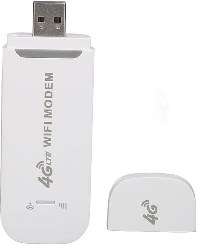 VBESTLIFE 4G LTE USB WiFi Dongle، جهاز توجيه نقطة اتصال متنقلة، جهاز مودم محمول بسرعة 150 ميجابت في الثانية مع فتحة بطاقة SIM للسفر، يدعم 8 مستخدمين in Saudi Arabia