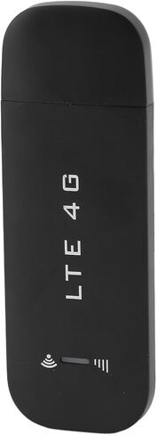 VBESTLIFE 4G LTE USB WiFi Dongle، جهاز توجيه نقطة اتصال متنقلة، جهاز مودم محمول لـ 10 مستخدمين مع فتحة بطاقة SIM للسفر، لآسيا وأفريقيا والشرق الأوسط (أبيض) in Saudi Arabia