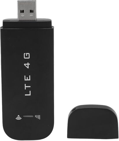 VBESTLIFE 4G LTE USB WiFi Dongle، جهاز توجيه نقطة اتصال متنقلة، جهاز مودم محمول لـ 10 مستخدمين مع فتحة بطاقة SIM للسفر، لآسيا وأفريقيا والشرق الأوسط (أبيض) in Saudi Arabia