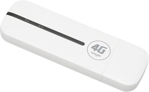 VBESTLIFE 4G LTE USB WiFi Dongle, Mobile Hotspot Router, 10 Users Portable Modem Device with SIM Card Slot for Travel, Support B1 B3 B5 B40 in Saudi Arabia
