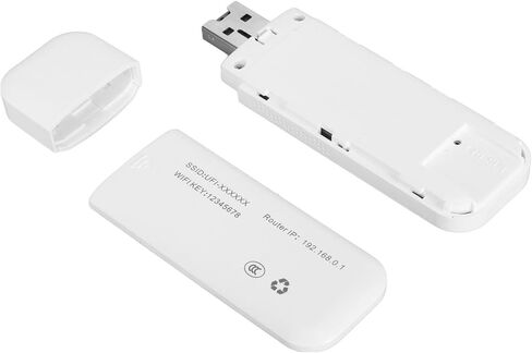 VBESTLIFE 4G LTE USB WiFi Dongle, Mobile Hotspot Router, 150Mbps Portable Modem Device with SIM Card Slot for Travel, 10 Users Sharing (Southeast Asia Version) in Saudi Arabia