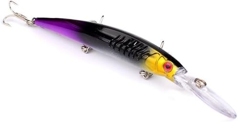 5pcs Hard Minnow Swimbait Baits, Artificial Minnow Fishing Lures, Lifelike Lures Vibrating, with Hook for Trout Bass Salmon Freshwater Saltwater in Saudi Arabia