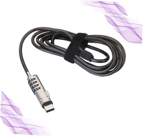 Laptop USB Lock Portable Password Lock for Digital Devices with Flexibility Theft Security for Notebooks in Saudi Arabia