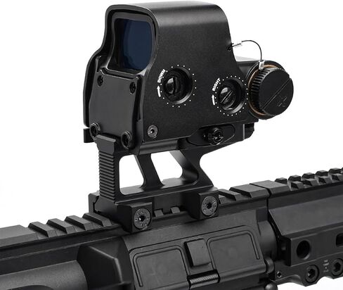 NOBUHIRO Picatinny Riser Mount، 1.5 بوصة عالي المستوى 8 فتحات 3.35 بوصة السكك الحديدية Red Dot Riser Mount لرؤية النقاط الحمراء والنطاقات والبصريات، مناسب لسكك Picatinny مقاس 20 مم in Kuwait