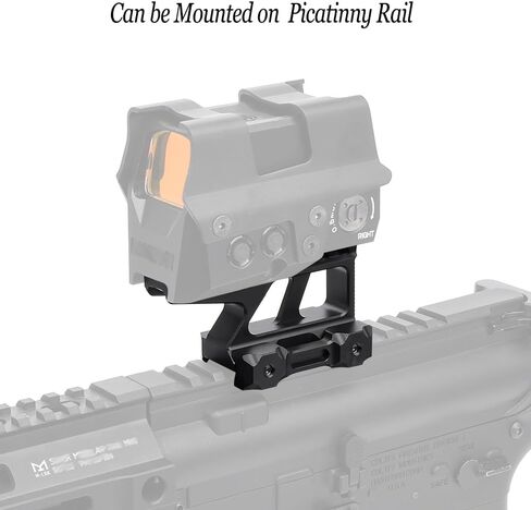 NOBUHIRO Picatinny Riser Mount، 1.5 بوصة عالي المستوى 8 فتحات 3.35 بوصة السكك الحديدية Red Dot Riser Mount لرؤية النقاط الحمراء والنطاقات والبصريات، مناسب لسكك Picatinny مقاس 20 مم in Kuwait