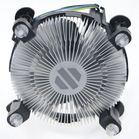 i3/i5/i7 LGA115x CPU Heatsink - متوافق مع Intel CPU Cooler Aluminium Heatsink لـ LGA1200 LGA1151 LGA1150 LGA1155 LGA1156 - لـ Intel E97379-003 لمبرد وحدة المعالجة المركزية لسطح المكتب ذو 4 دبابيس مع الألومنيوم in Kuwait