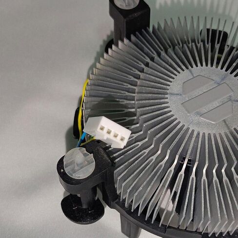 i3/i5/i7 LGA115x CPU Heatsink - متوافق مع Intel CPU Cooler Aluminium Heatsink لـ LGA1200 LGA1151 LGA1150 LGA1155 LGA1156 - لـ Intel E97379-003 لمبرد وحدة المعالجة المركزية لسطح المكتب ذو 4 دبابيس مع الألومنيوم in Kuwait
