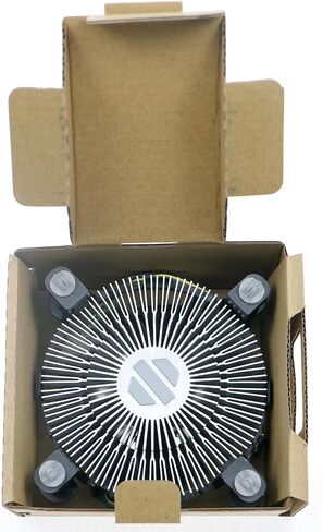 i3/i5/i7 LGA115x CPU Heatsink - متوافق مع Intel CPU Cooler Aluminium Heatsink لـ LGA1200 LGA1151 LGA1150 LGA1155 LGA1156 - لـ Intel E97379-003 لمبرد وحدة المعالجة المركزية لسطح المكتب ذو 4 دبابيس مع الألومنيوم in Kuwait