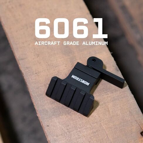 Monstrum 45 Degree Offset Picatinny Rail Mount with Quick Detach in Saudi Arabia