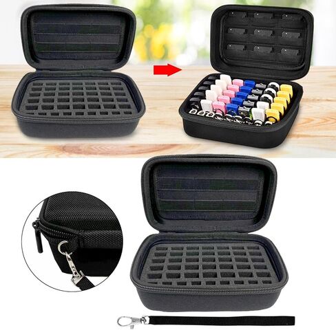 حافظة منظم بطاقات الذاكرة USB Flash Drive، خفيفة الوزن وعملية ومضادة للصدمات، حقيبة تخزين ذات سعة كبيرة للسفر أثناء التنقل in Kuwait