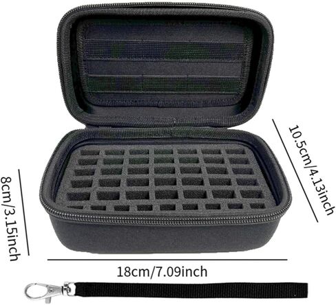 حافظة منظم بطاقات الذاكرة USB Flash Drive، خفيفة الوزن وعملية ومضادة للصدمات، حقيبة تخزين ذات سعة كبيرة للسفر أثناء التنقل in Kuwait