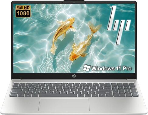 HP 15.6 inch FHD Business Laptop | Intel Dual Core Processor Series | 16GB RAM | 512GB SSD | SD Card Reader | Long Battery | Wi-Fi 6 | Windows 11 Pro | School, Business & Productivity in Saudi Arabia