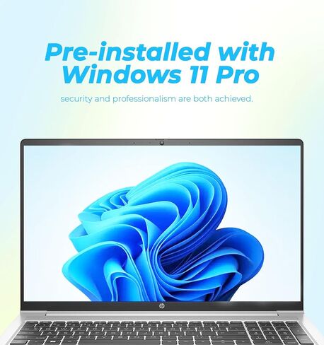كمبيوتر محمول للأعمال HP مقاس 15.6 بوصة بدقة FHD | سلسلة معالجات إنتل ثنائية النواة | 16 جيجا رام | 512 جيجا اس اس دي | قارئ بطاقة SD | بطارية طويلة | واي فاي 6 | ويندوز 11 برو | المدرسة والأعمال والإنتاجية in Saudi Arabia