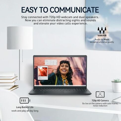 Dell Inspiron 15 3000 Touchscreen Laptop Computer, 15.6" FHD IPS Touch Screen Business Laptop PC, 13th Gen Intel Core i5 (10-Cores), Windows 11 Pro | 10-Key | 64GB RAM 2TB SSD in Saudi Arabia