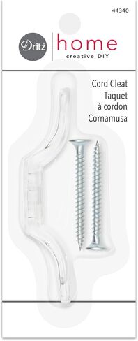 Dritz Home 44340 Cord Cleat, 3-Inch, Clear in Saudi Arabia