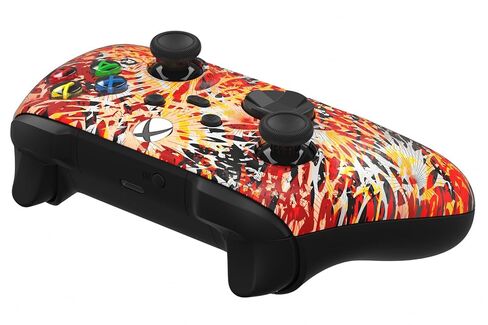 حزمة وحدة التحكم ووحدة التحكم المخصصة - تتضمن وحدة تحكم لاسلكية مخصصة لأجهزة Xbox Series X/S وXbox One والكمبيوتر الشخصي وحامل وحدة التحكم in Kuwait