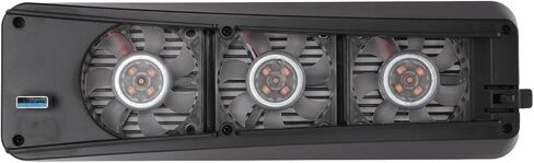 Cooling Fan for Game Console, Plug and Play Cooling Fan for Old (Black) in Saudi Arabia