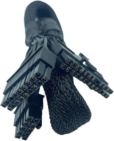 18+10Pin to 24Pin ATX 20+4Pin Motherboard Modular Power Cable Net 60CM 18AWG ForFOCUS, CORE, M12II EVO in Saudi Arabia