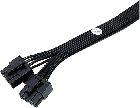 كابل طاقة PCIE5.0 12VHPWR 8Pin إلى 16pin(12+4p) مستقيم أو زاوية الكوع لوحدة سلسلة RTX4000 RTX4080 RTX4090 (M) in Saudi Arabia