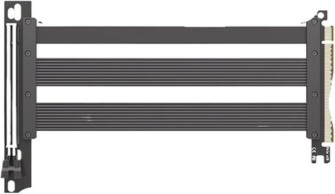 كابل PCI-E 5.0 X16 Riser مقاس 20 سم، كابل عمودي GPU عالي السرعة بفتحة 90 درجة متوافق مع RTX5090 RTX4090 RX8900 RX7900 (PCI-E 5.0 X16 أسود) in Saudi Arabia