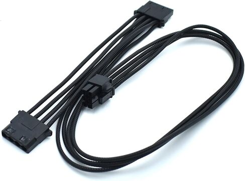 16AWG IDE 4pin/Sata/pci-e 8pin/CPU 8Pin Custom with Braided Pattern Cable for 1200W 1000W 850W Modula PSU(Sata) in Saudi Arabia