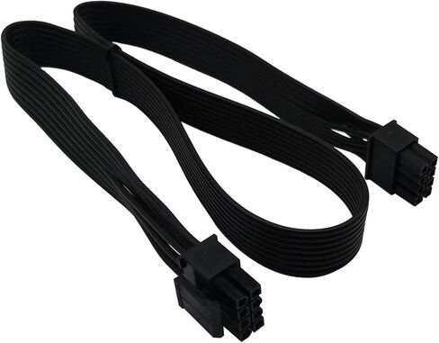 CPU 8 Pin Male to CPU 8 Pin (4+4) Male EPS-12V Motherboard Power Adapter Cable for Modular Power Supply (60cm) in Saudi Arabia