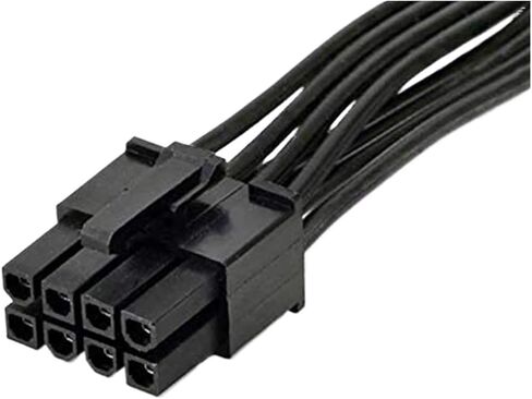 CPU 8 Pin Male to CPU 8 Pin (4+4) Male EPS-12V Motherboard Power Adapter Cable for Modular Power Supply (60cm) in Saudi Arabia