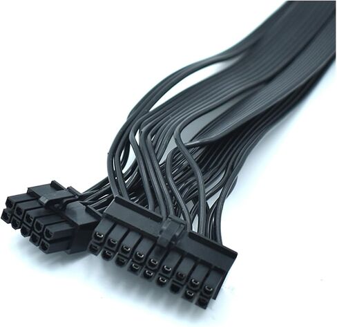 40CM/60CM PSU 18 Pin+10 Pin to ATX 24 Pin Motherboard Power Modular Cable for 1200W 1000W 850W(60CM) in Kuwait