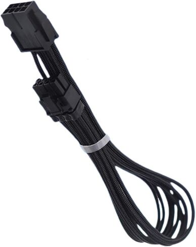 8Pin Female to Male 8 (6+2) Pin PCIE Extension Cable Graphics Video Card GPU Adapter Power Supply Cable in Saudi Arabia