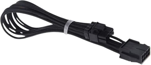 8Pin Female to Male 8 (6+2) Pin PCIE Extension Cable Graphics Video Card GPU Adapter Power Supply Cable in Saudi Arabia