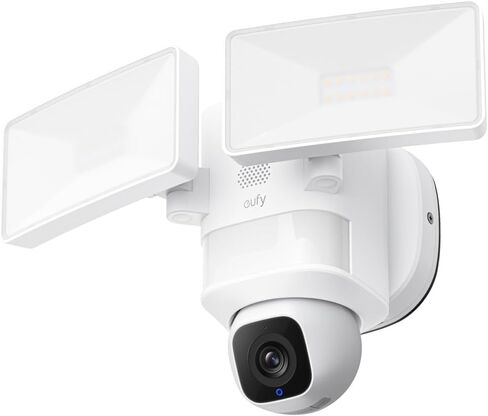 كاميرا eufy Security Floodlight E30 مع جرس باب فيديو E340 (يعمل بالبطارية)، دوران وإمالة 360 درجة، كشف وتتبع الذكاء الاصطناعي، فيديو 2K، واي فاي 2.4 جيجا هرتز، تنبيهات صوتية وإضاءة مخصصة، تسجيل 24/7 in Saudi Arabia