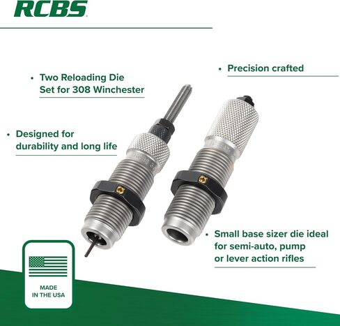 RCBS Small Base Sizer .308 Win, Small Base Sizing Die for .308 Winchester Semi-Auto Rifles in Kuwait