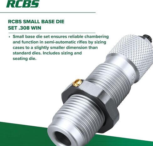 RCBS Small Base Sizer .308 Win, Small Base Sizing Die for .308 Winchester Semi-Auto Rifles in Kuwait