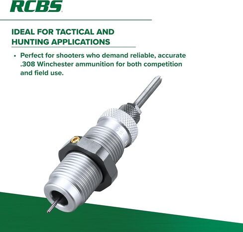 RCBS Small Base Sizer .308 Win, Small Base Sizing Die for .308 Winchester Semi-Auto Rifles in Kuwait