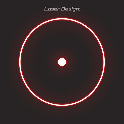HiLight - TSB- TSBL التكتيكي - ليزر دائري أحمر وأزرق كلاسيكي مع بطارية من النوع C قابلة لإعادة الشحن - نوع USB - ألومنيوم صلب مؤكسد - ضوء محمول/مثبت على السكك الحديدية وفئة ليزر مزدوجة من IIIA، <5 ميجاوات in Kuwait