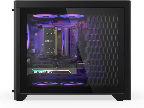 Lenovo 2025 Legion Tower 5 - T5 30AGB10 كمبيوتر ألعاب يعمل بالذكاء الاصطناعي مع معالج AMD Ryzen 7 7800X3D، وضمان 3 سنوات، ورسومات NVIDIA GeForce RTX 5070 Ti 16GB GDDR7، وذاكرة 32 جيجابايت، و1 تيرابايت SSD in Kuwait