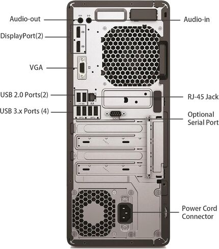 HP EliteDesk 800 G3 Mini Tower Desktop Computer PC, Core i7-6700 3.4GHz, Up to 4.0GHz, Windows 11 Pro, 16GB RAM, 512GB SSD, WiFi, Keyboard&Mouse(Renewed) in Saudi Arabia
