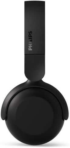 Philips H2209 Wireless Headphones,On-Ear Bluetooth Headphones, Dynamic Bass, Sound Signature,Clear Call,25H Battery Life,Fast Charging,Soft Ear Cups,Bluetooth 5.4,Compact Design,Light,Matte Black in Saudi Arabia